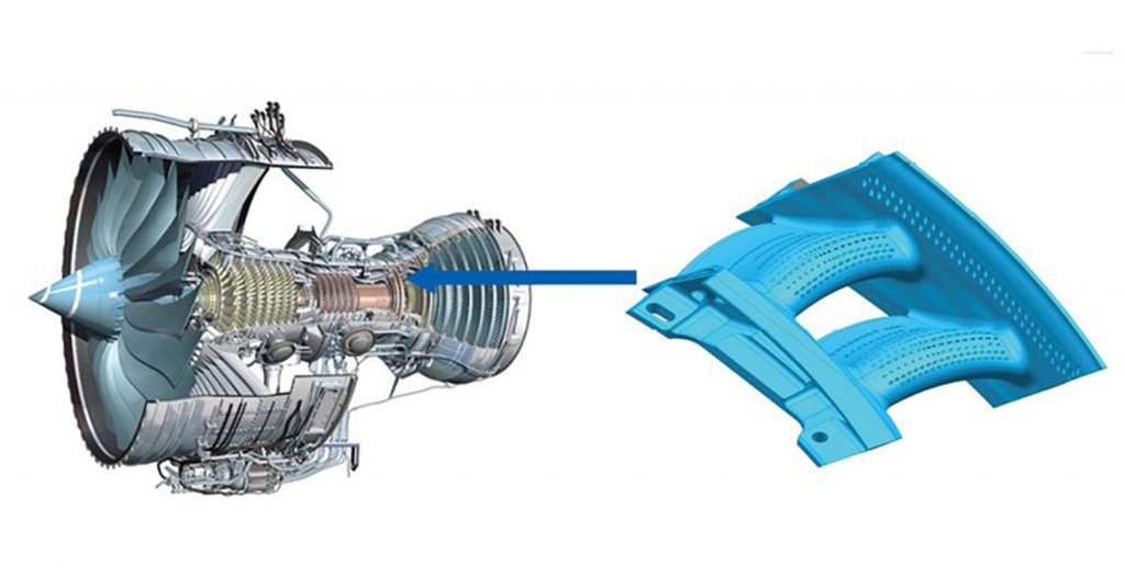 Case study: Successful application of Inconel 625 in gas turbine guide vane