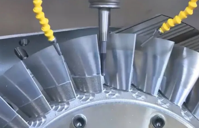 Five-axis CNC milling