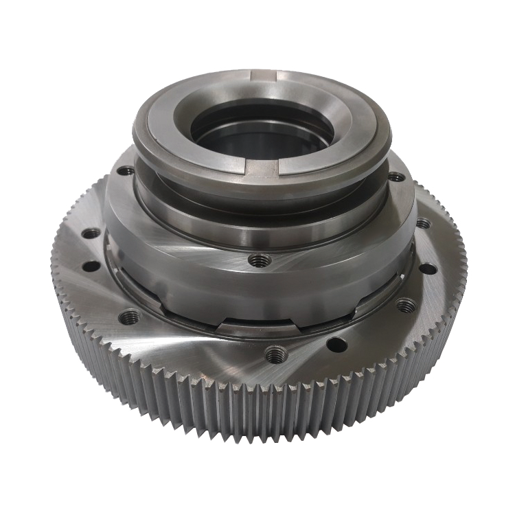 Rotor drive end teeth disc