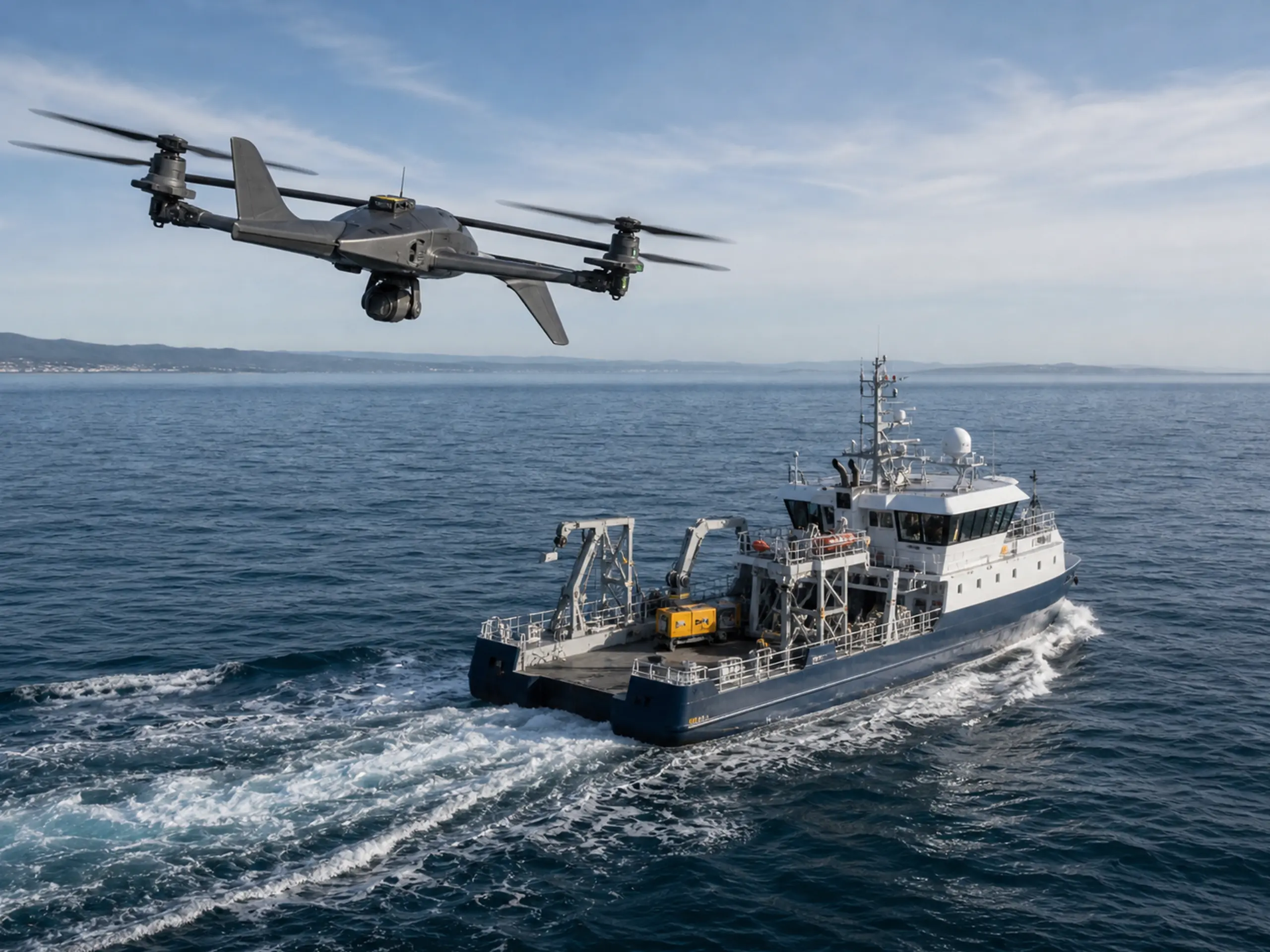 Compact gas turbine power system for VTOL and marine applications